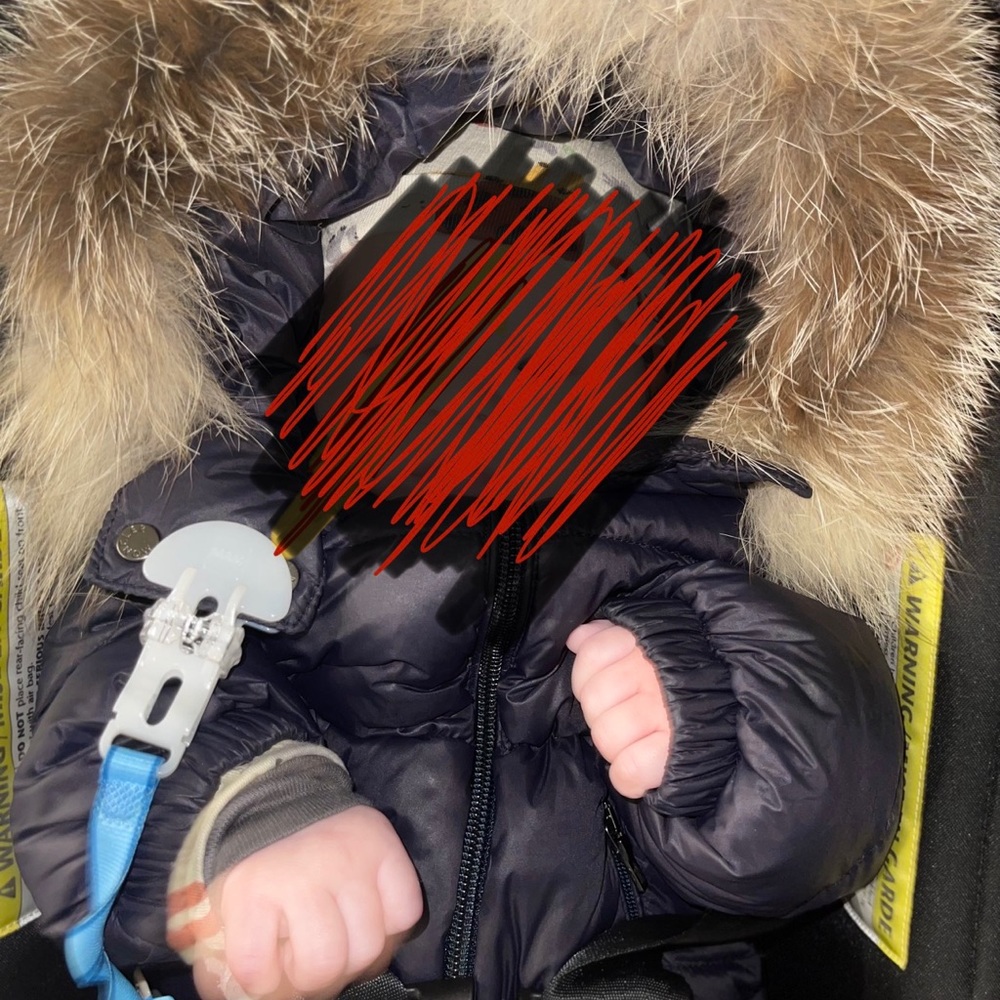 Hello I’m selling my sons 3-6 mth moncler for a great price super clean